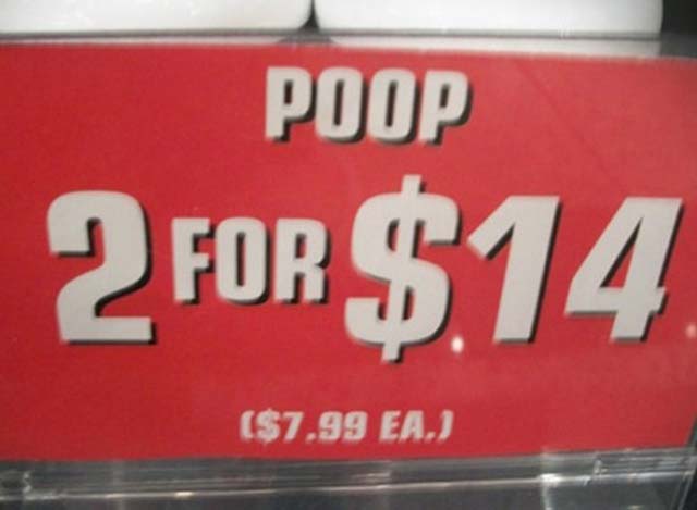 bizarre-signs-funny-signs-on-sale-clearance-poop.jpg