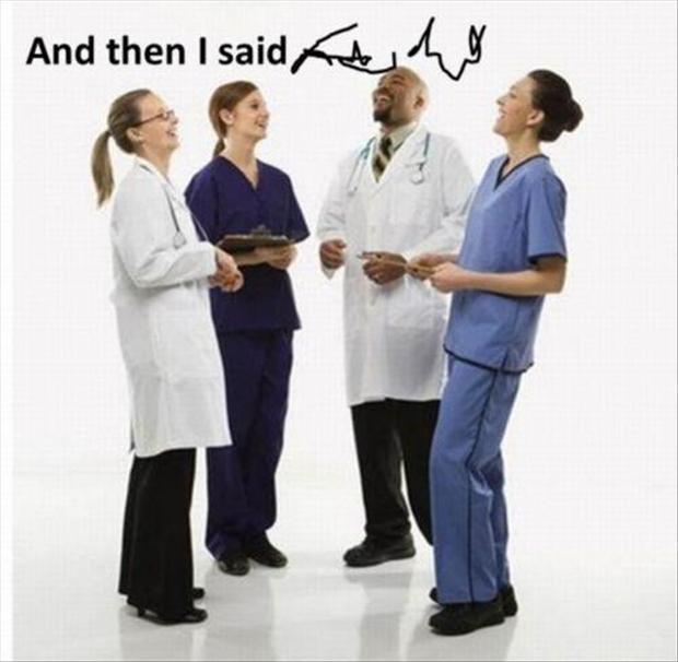 Does Med School teach this style of cursive? r/funny