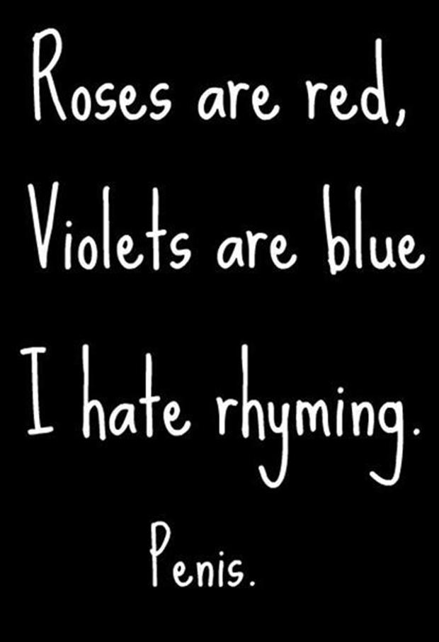 roses are red poem