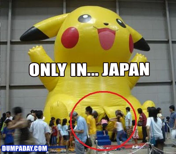 Funny Only In Pictures- Japan - Dump A Day