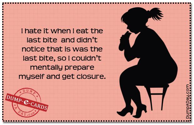 Last bite Dump E-card