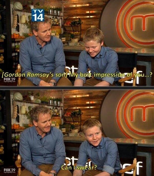 Gordon Ramsay's son