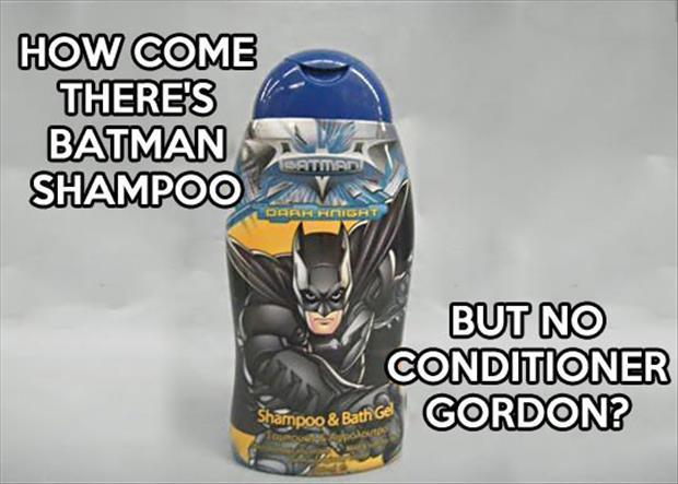 batman shampoo