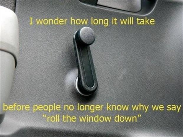 roll down the window