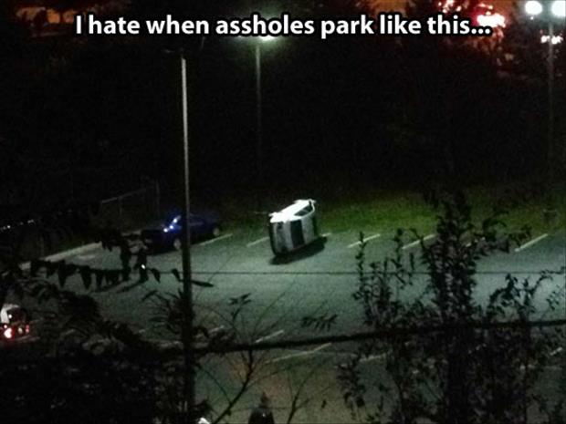 parking funny