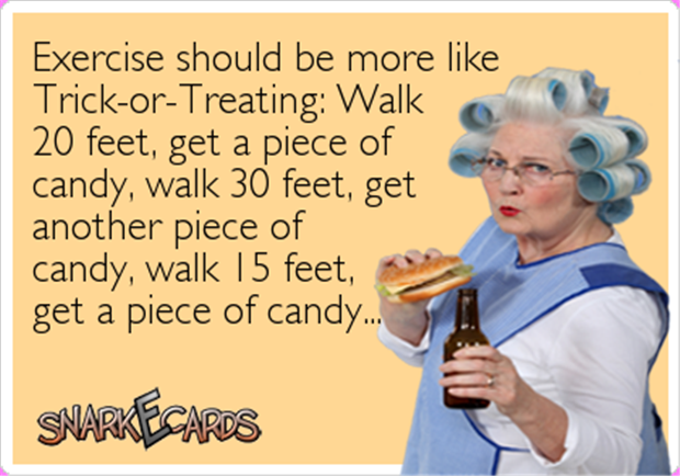 trick or treating for candy ecards