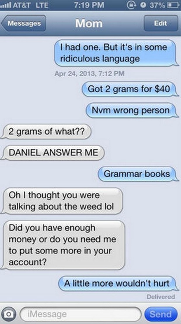 crazy funny text messages
