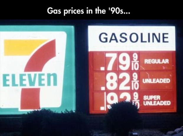 gas prices in the 80's