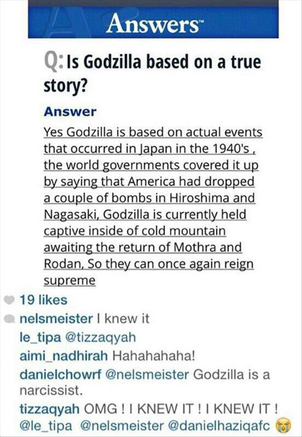 is godzilla real