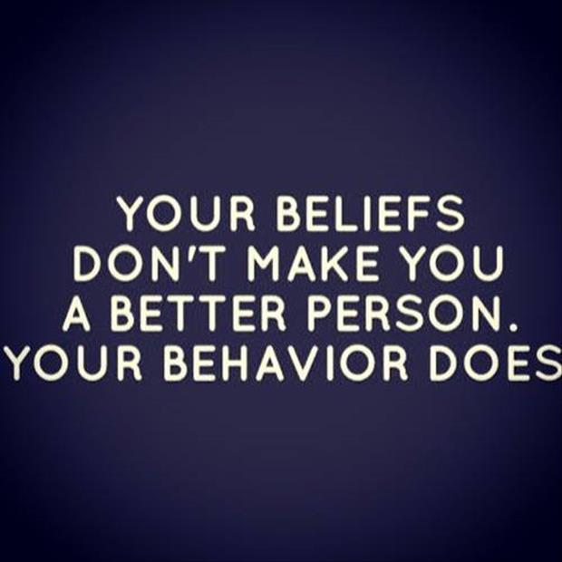 your beliefs