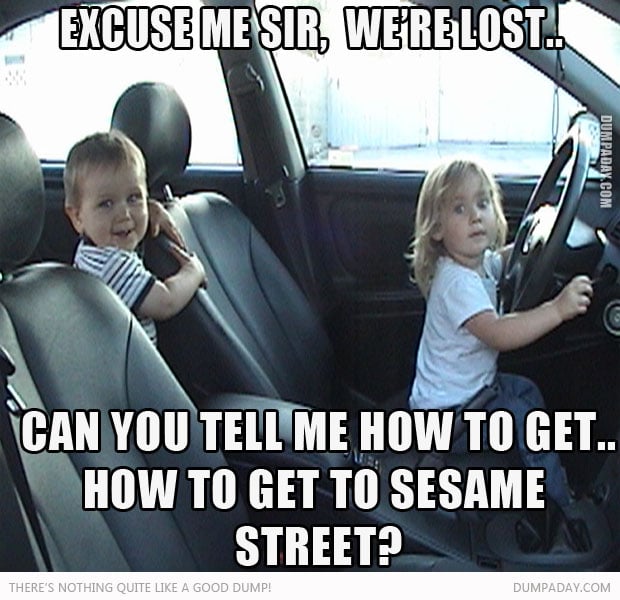 get in the car sesame street