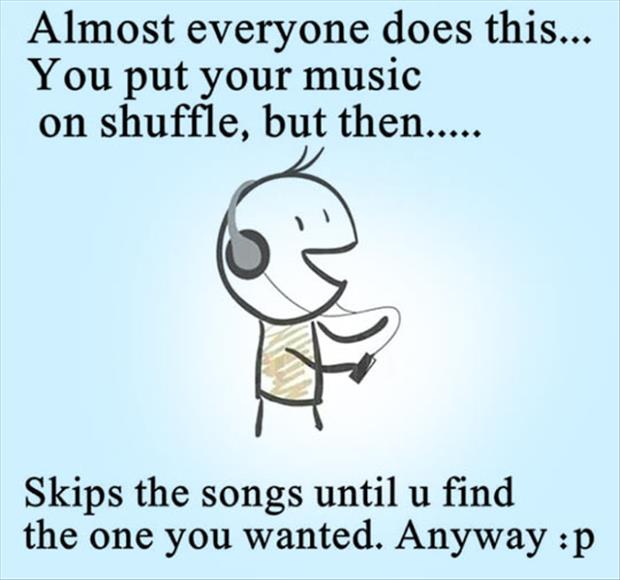 put music on shuffle
