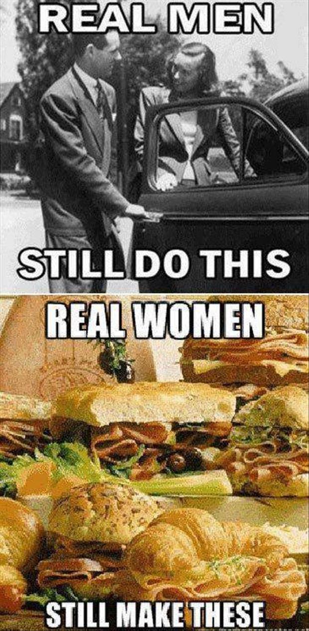 real men and women