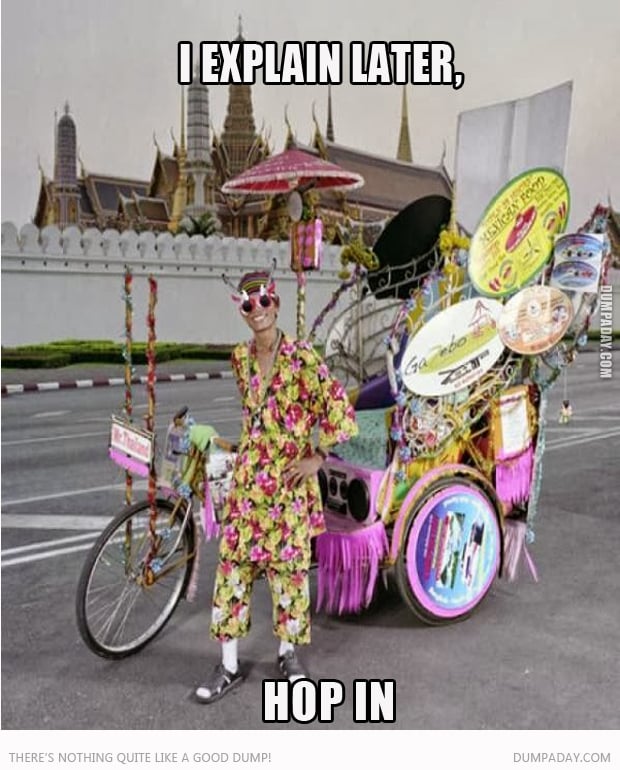strange rickshaw time to explain
