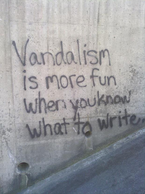 vandalism