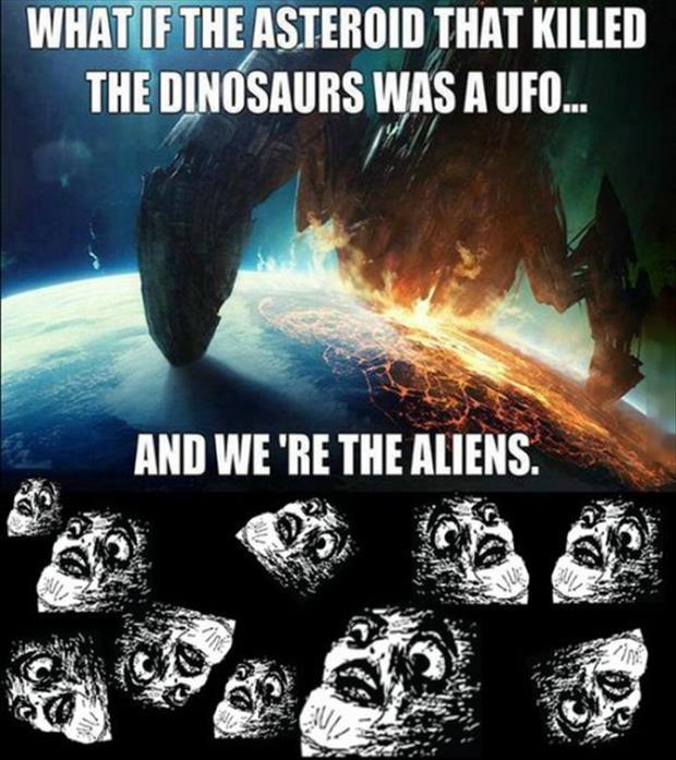 what if we're the aliens