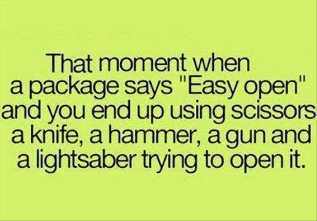 easy open packages