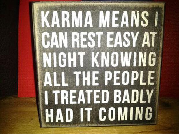 what karma means