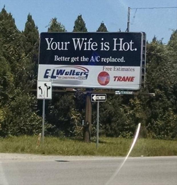 your wife is hot