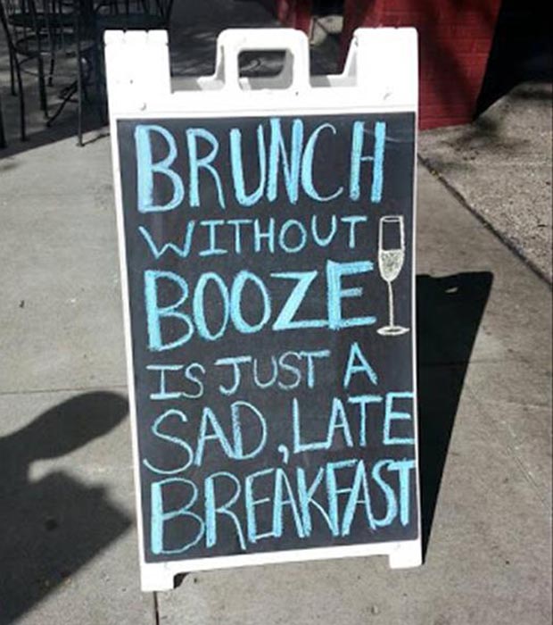 brunch without booze