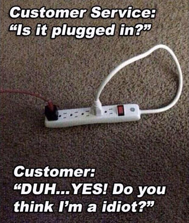 is it plugged in