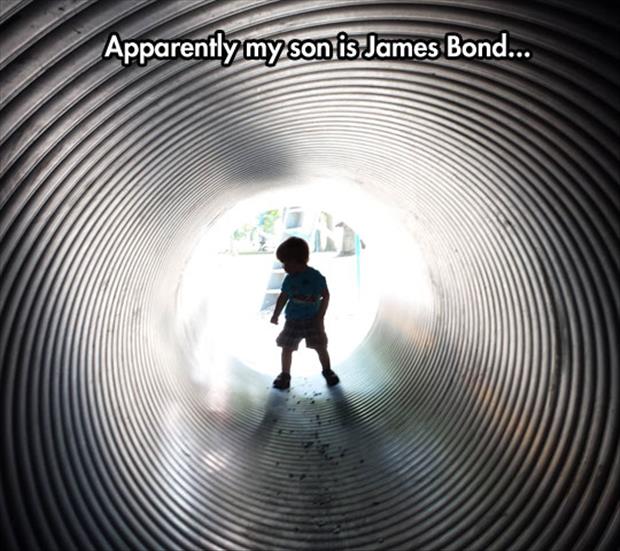 my son is James bond