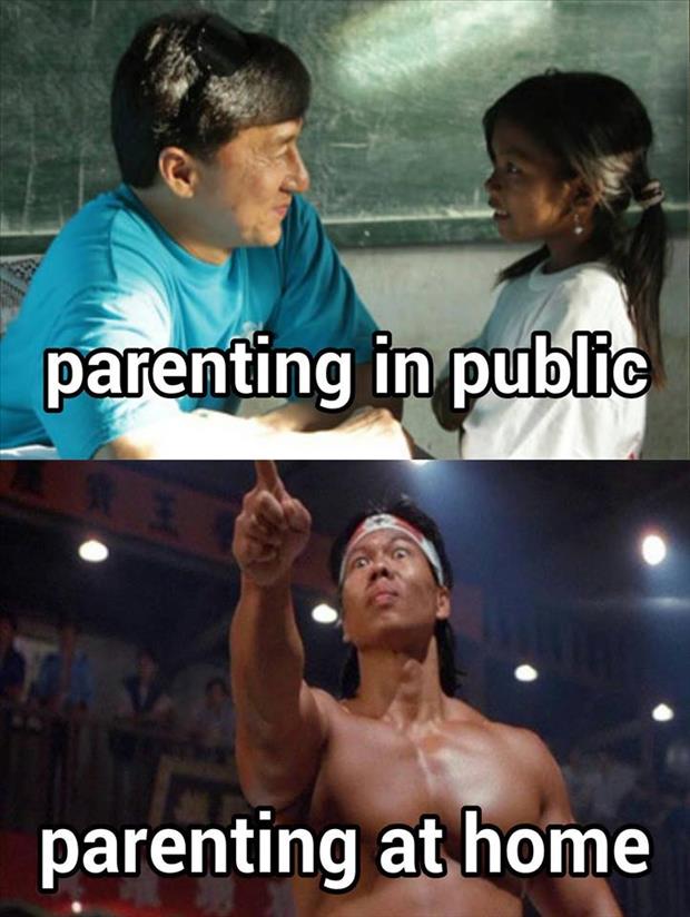 parenting in public