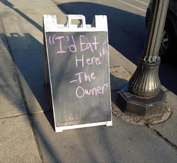 I'd eat here