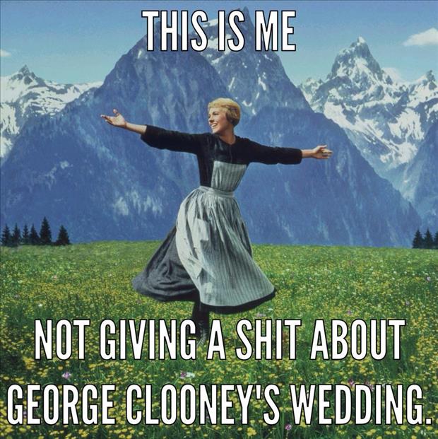 george clooney's wedding