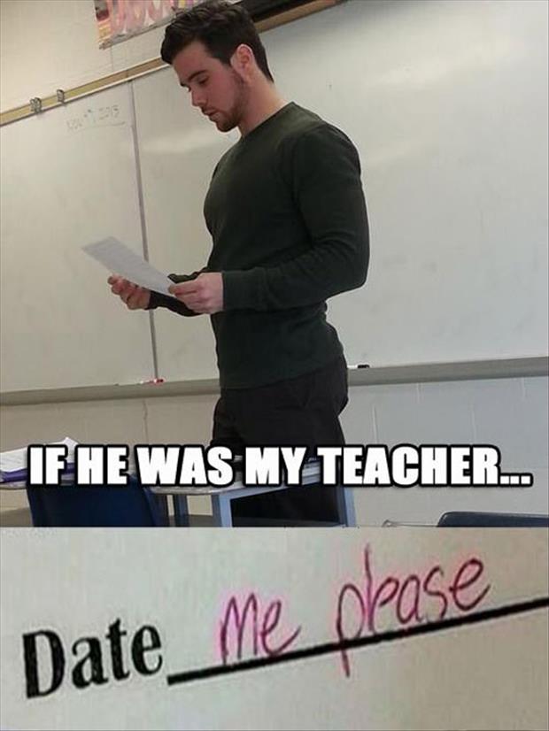 hot teacher