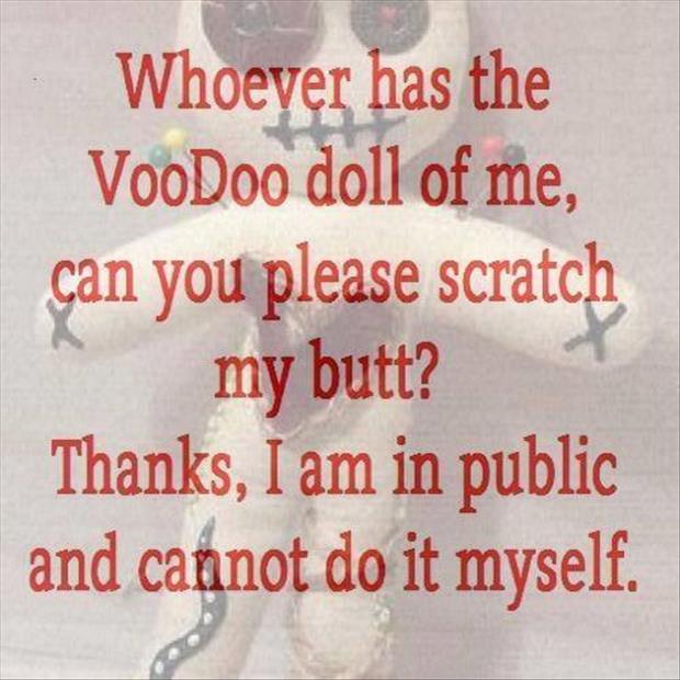 who has the voodoo doll of me