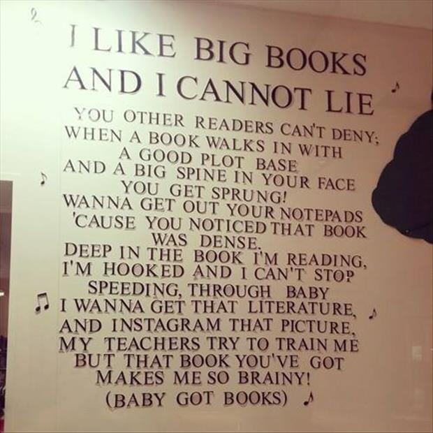 I like big books