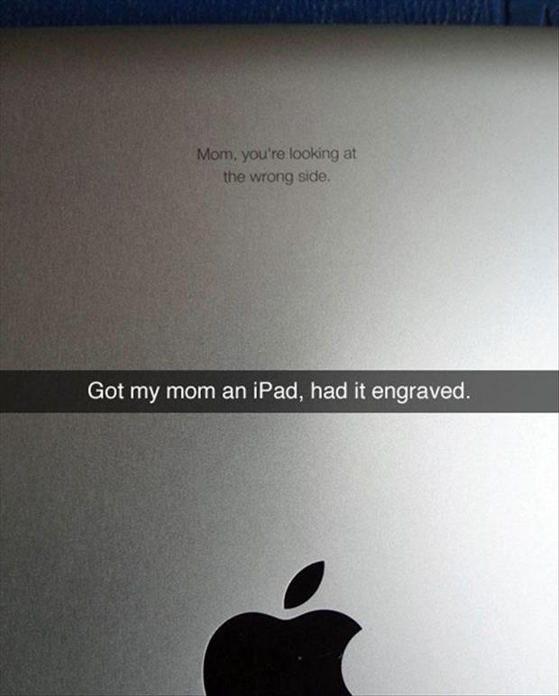 engraved ipad