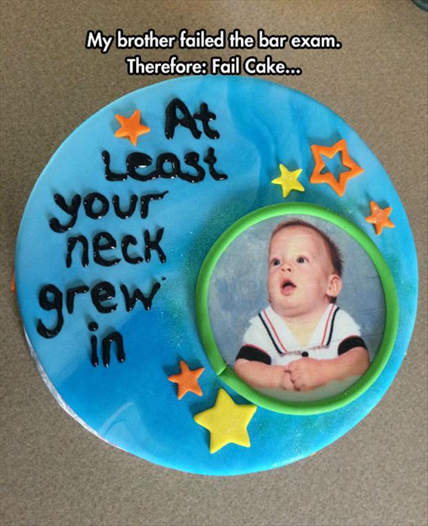 fail cake