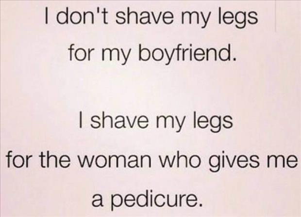 shave my legs