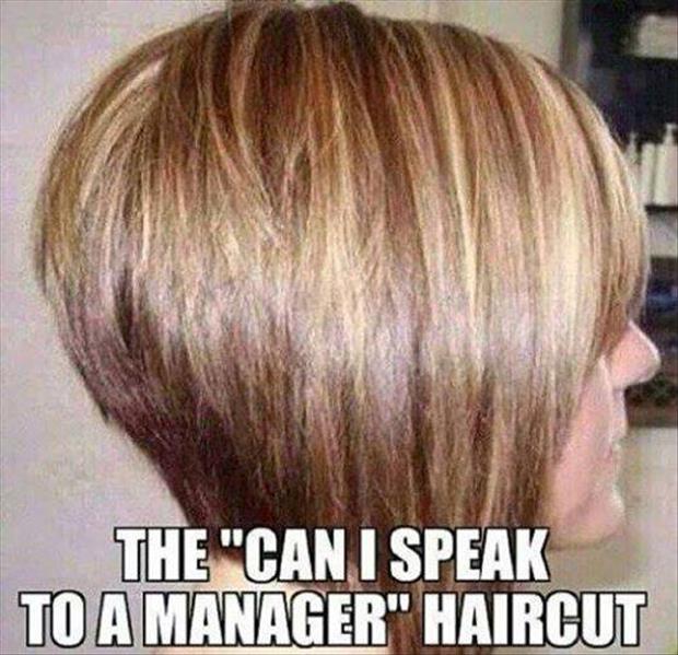 speak to the manager