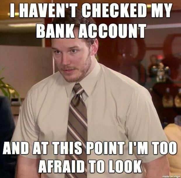 Funny Bank Account Quotes