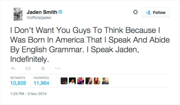 Jaden Smith's Twitter Quotes Make Me Question His Sanity 