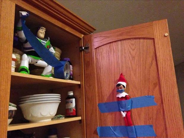 elf on the shelf and buzz