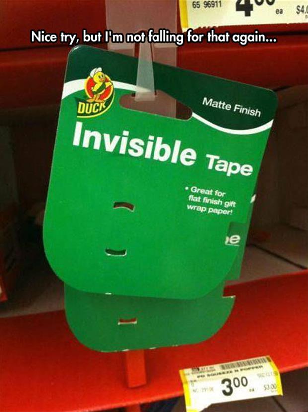 invisible tape