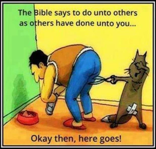 the bible says