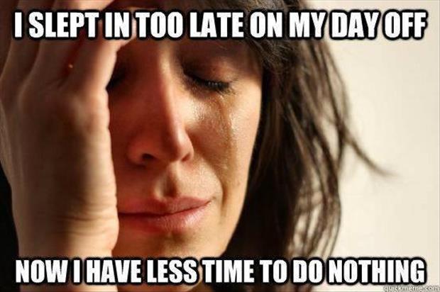 first world problems