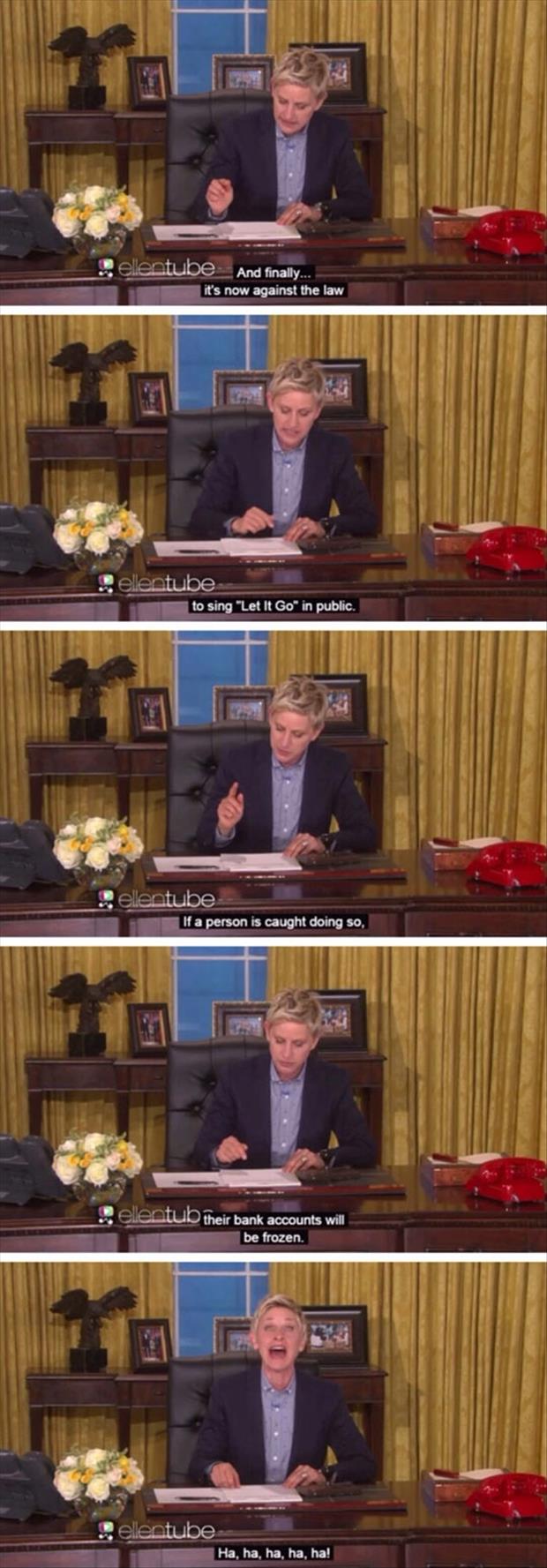 funny ellen degeneres jokes