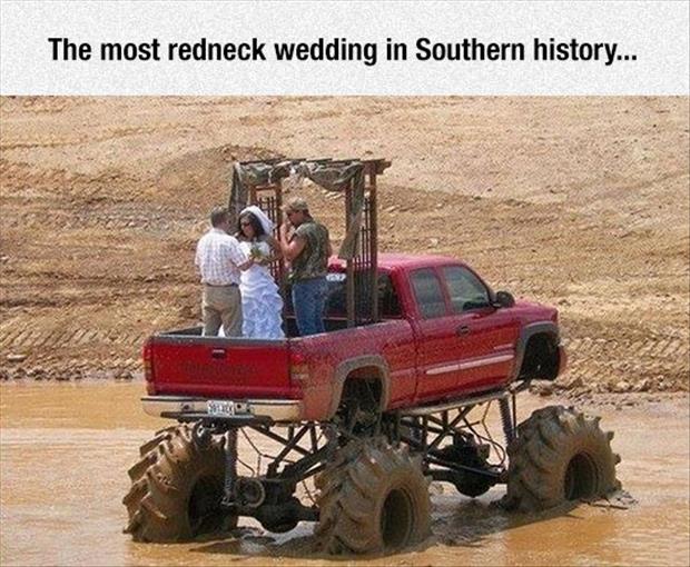 redneck wedding