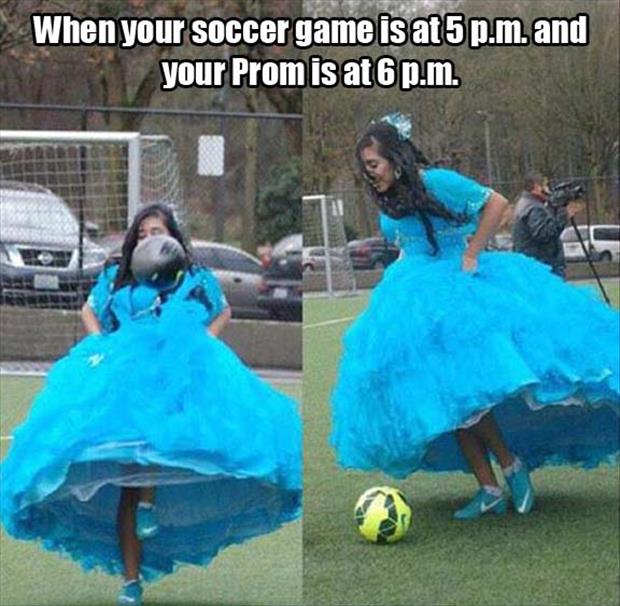 the funny soccer game