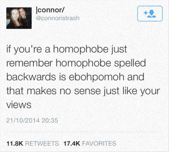homophobe