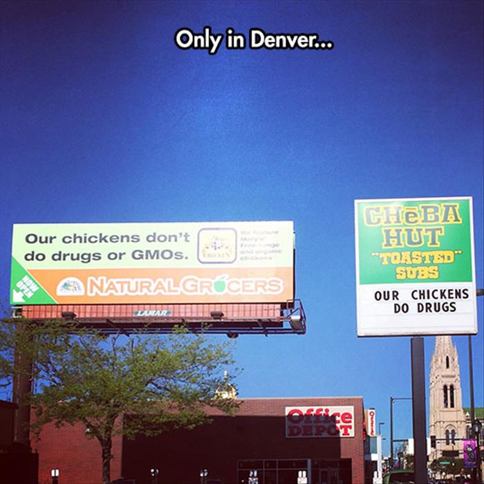 only in Denver