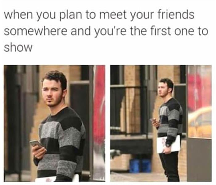 meeting your friends