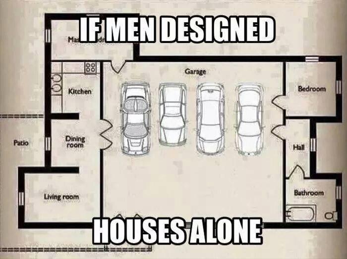 men design houses