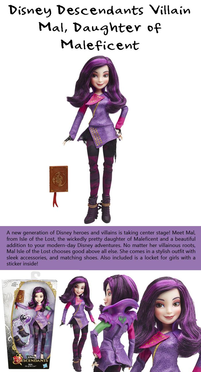 Disney Descendants Villain Mal, Daughter of Maleficent